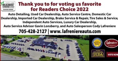 Lafreniere Auto Sales & Service | 7106 ON-26, Stayner, ON L0M 1S0, Canada | Phone: (705) 428-2127