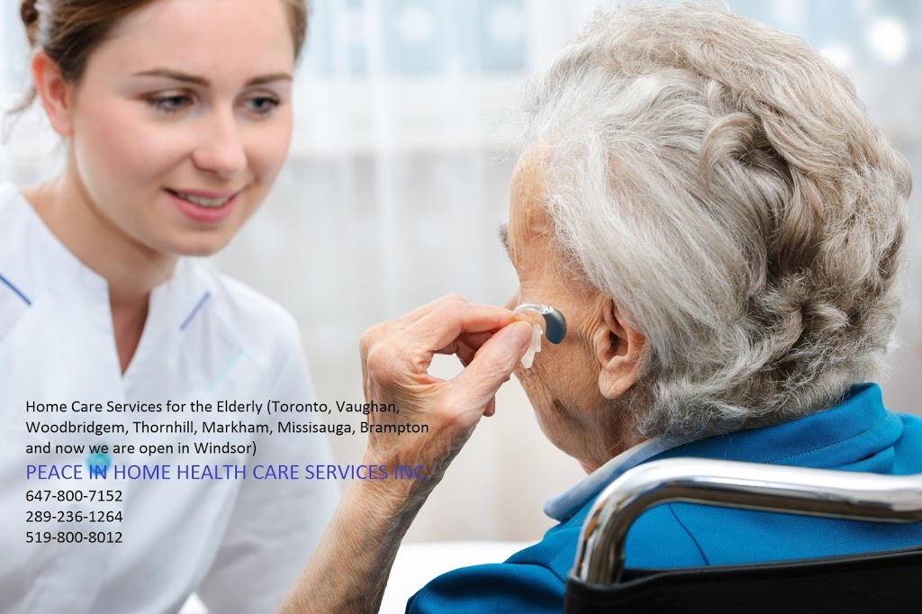 Peace In Home Health Care Services-Vaughan & Woodbridge | 338 Vellore Park Ave, Woodbridge, ON L4H 0E4, Canada | Phone: (289) 236-1276