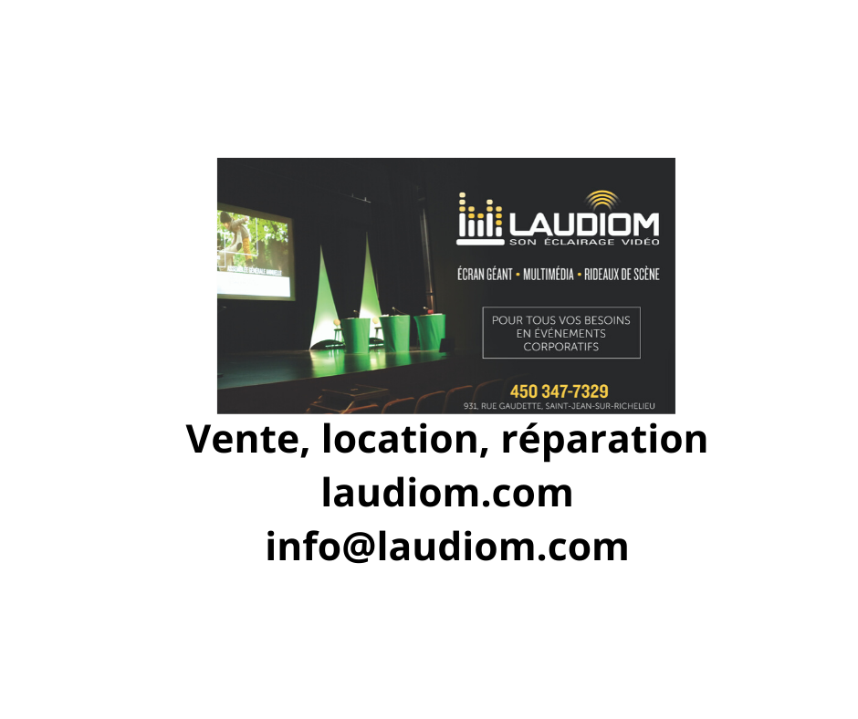 Laudiom Sonorisation | 931 Rue Gaudette, Saint-Jean-sur-Richelieu, QC J3B 7S7, Canada | Phone: (450) 347-7329