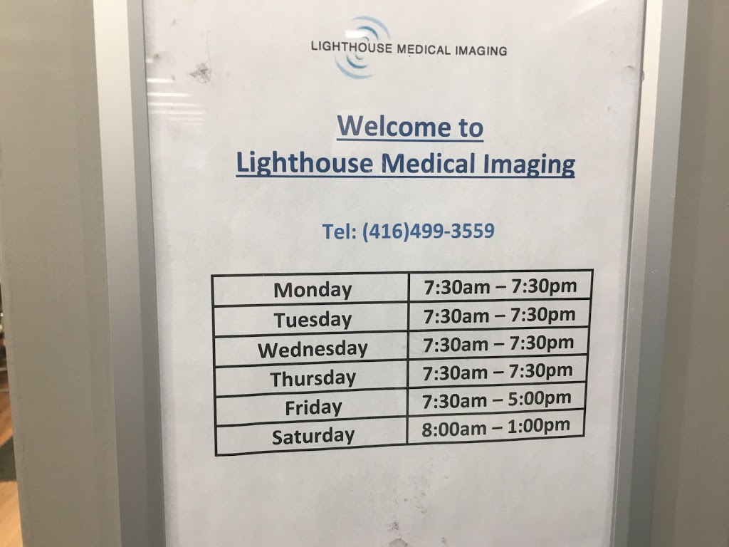 Lighthouse Medical Imaging | 5 Fairview Mall Dr #100-105, North York, ON M2J 2Z1, Canada | Phone: (416) 499-3559