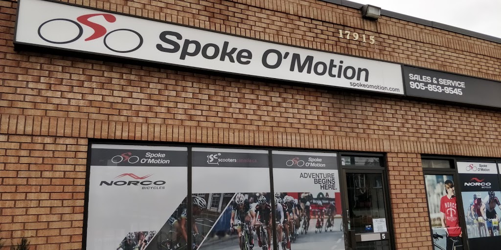 Spoke OMotion | 17915 Leslie St, Newmarket, ON L3Y 3E3, Canada | Phone: (905) 853-9545