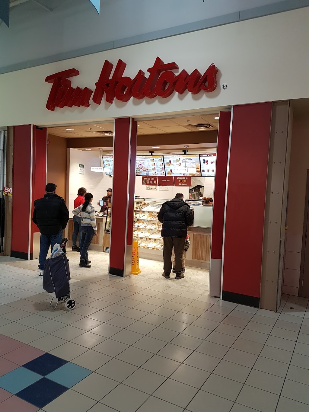 Tim Hortons | 1530 Albion Rd Unit #61, Etobicoke, ON M9V 1B4, Canada | Phone: (416) 749-6064