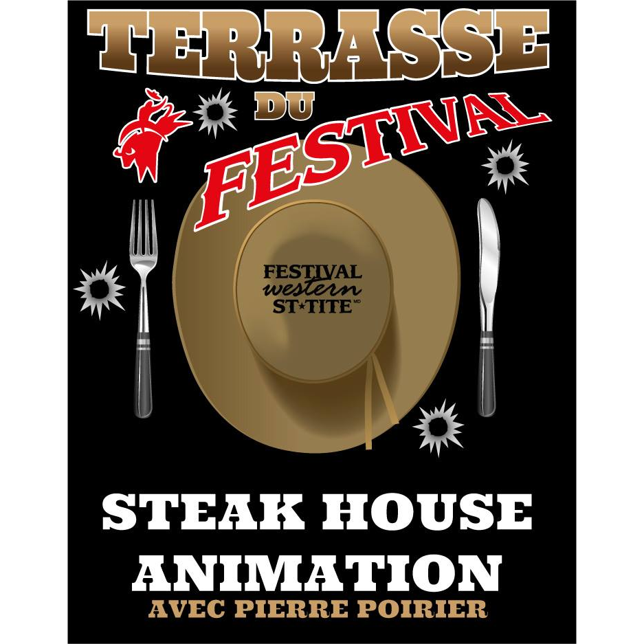 Terrasse du Festival Western | 510 Rue du Moulin, Sainte-Thècle, QC G0X 3G0, Canada | Phone: (819) 692-9250