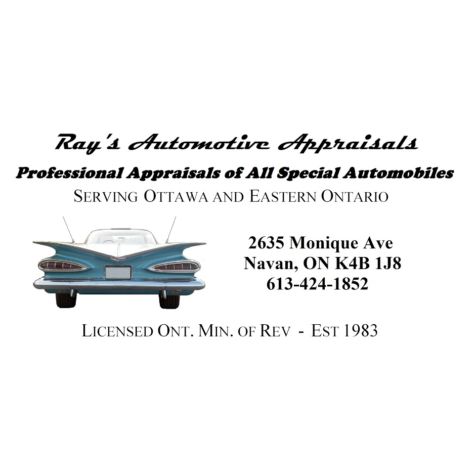 Rays Automotive Appraisals | 2635 Monique Ave, Navan, ON K4B 1J8, Canada | Phone: (613) 424-1852