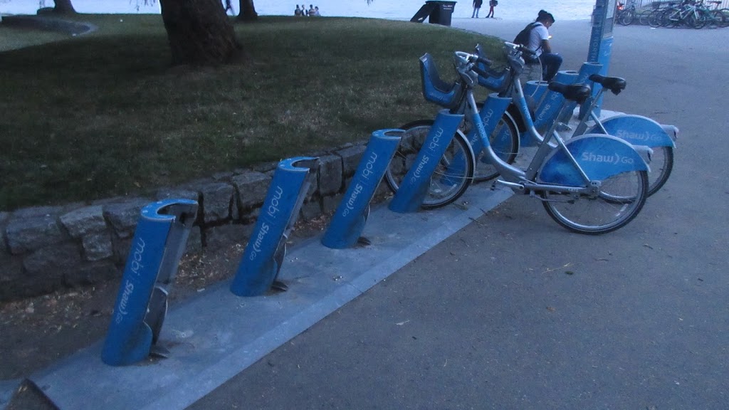 Mobi Bike Station | Second Beach North, Stanley Park, Vancouver, BC V6G 3E2, Canada | Phone: (778) 655-1800