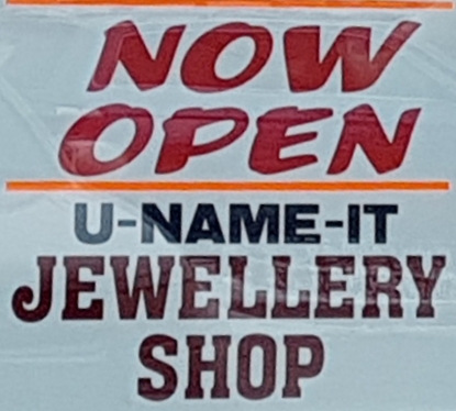 U-Name It Jewellery Shop | 13 Fisherman Dr, Brampton, ON L7A 2X9, Canada | Phone: (905) 454-5970