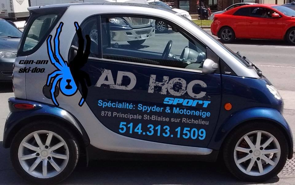 Ad hoc Spyder pro | 828 Rue Principale, Saint-Blaise-sur-Richelieu, QC J0J 1W0, Canada | Phone: (514) 313-1509