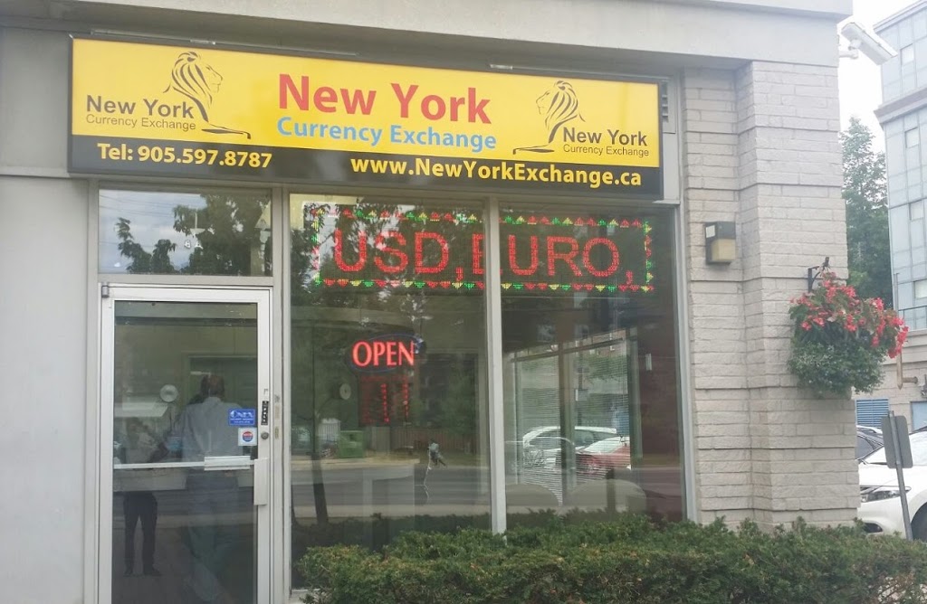 New York Currency Exchange | 7368 Yonge St #8A, Thornhill, ON L4J 8H9, Canada | Phone: (905) 597-8787