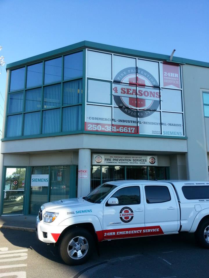 4 Seasons Fire Prevention Services Ltd | 611 Brookside Rd #201, Victoria, BC V9C 0C3, Canada | Phone: (250) 381-6617