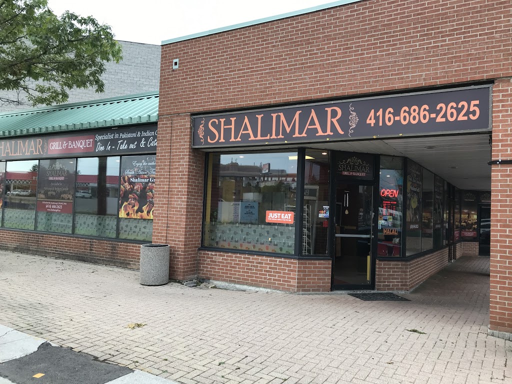 Shalimar Grill and Banquet | 50 Danforth Rd, Scarborough, ON M1L 3W4, Canada | Phone: (416) 686-2625