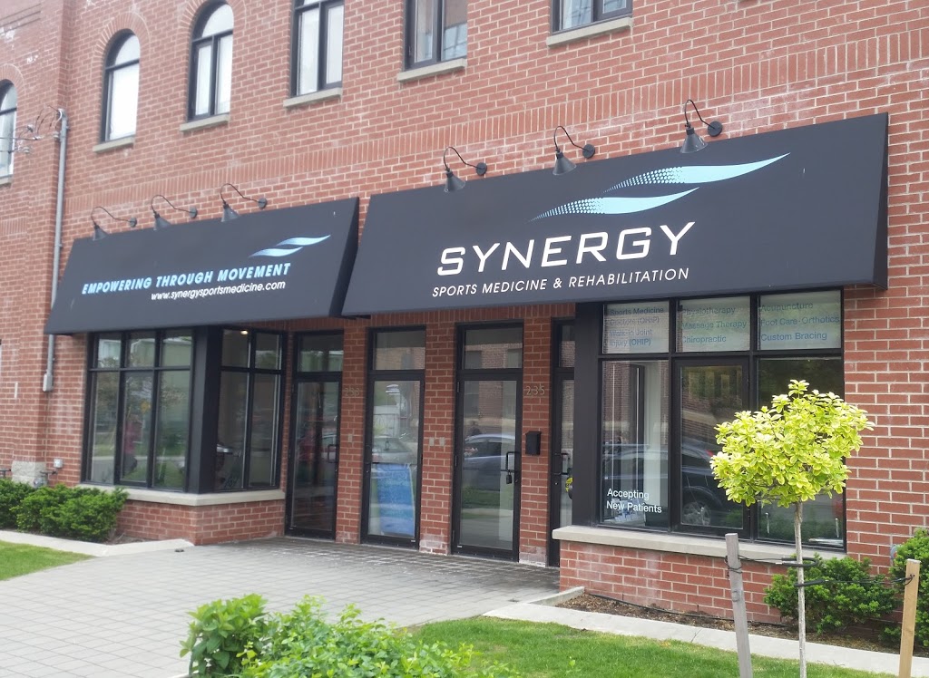 Synergy Sports Medicine and Rehabilitation | 235 Wallace Ave, Toronto, ON M6H 1V5, Canada | Phone: (416) 703-3525