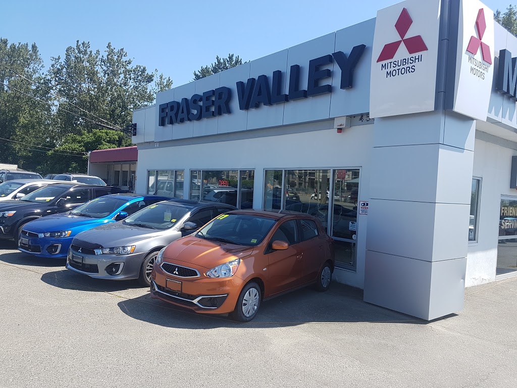 Fraser Valley Mitsubishi | 45510 Yale Rd, Chilliwack, BC V2P 2M9, Canada | Phone: (604) 706-0097