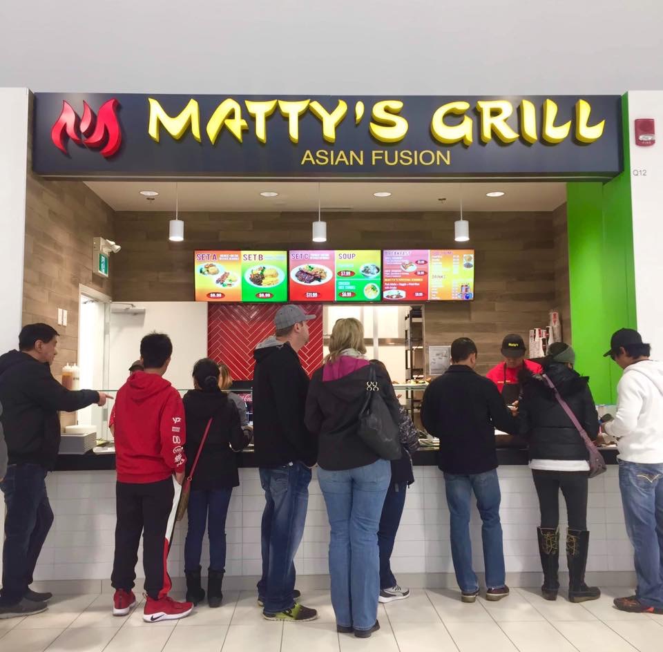 Matty’s Grill | New Horizon Mall, 260300 Writing Creek Cres, Balzac, AB T4A 0X8, Canada | Phone: (403) 474-8808