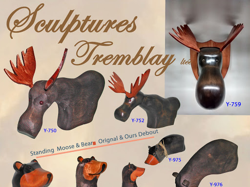 Sculpture Tremblay Ltee | 416 Chemin des Pionniers E, LIslet, QC G0R 2B0, Canada | Phone: (418) 247-5419