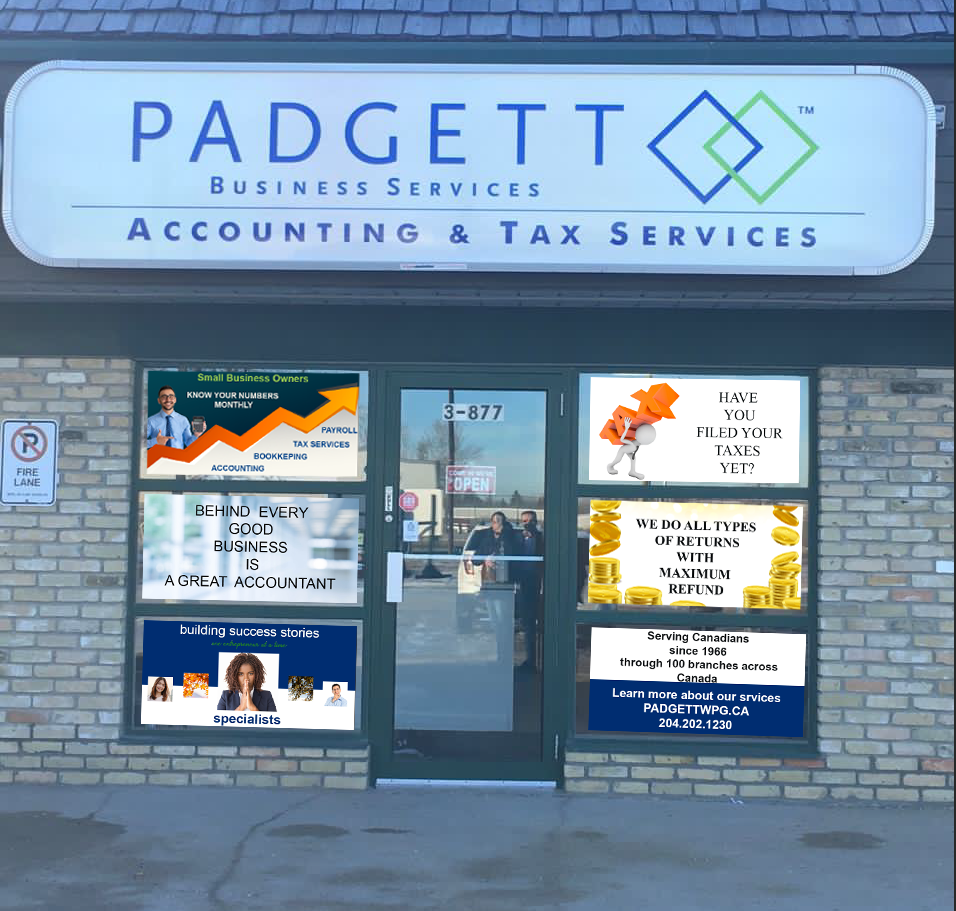 Padgett Payroll & Accounting Services Winnipeg | 877 Waverley St Units 3, Winnipeg, MB R3T 5V3, Canada | Phone: (204) 202-1230