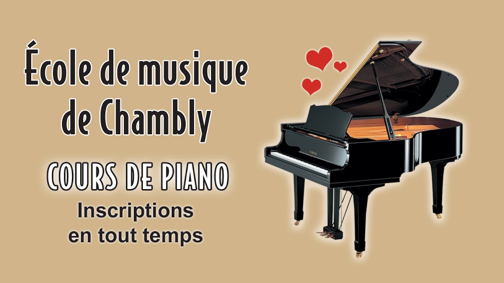 School Of Music De Chambly | 943 Rue Briand, Chambly, QC J3L 2T1, Canada | Phone: (450) 658-0460