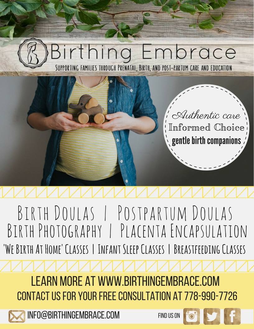 Birthing Embrace | 481 Orwell St, North Vancouver, BC V7J 3R8, Canada | Phone: (778) 990-7726