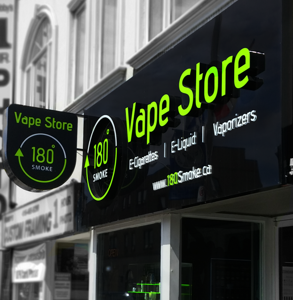 180 Smoke Vape Store | 696 Danforth Ave, Toronto, ON M4J 1L1, Canada | Phone: (416) 461-0333