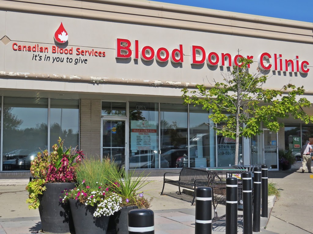 Canadian Blood Services, KW | 94 Bridgeport Rd E, Waterloo, ON N2J 2J9, Canada | Phone: (888) 236-6283