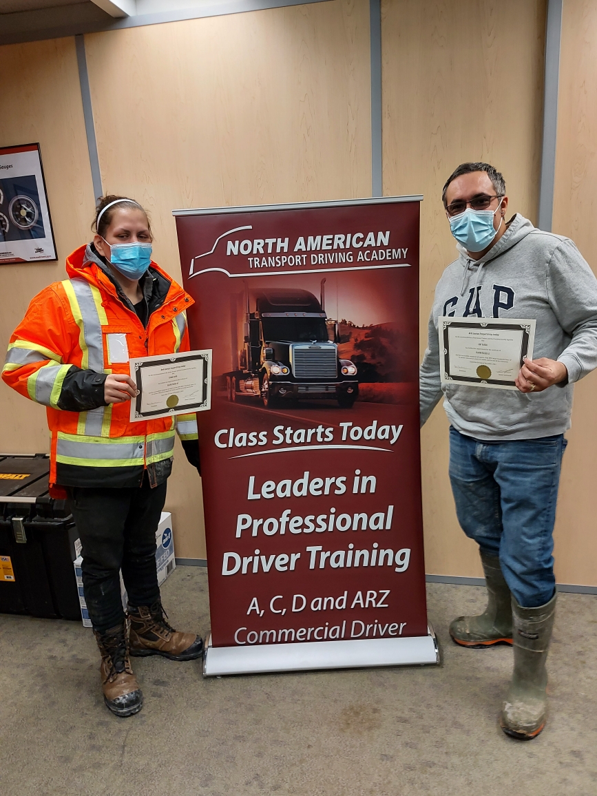 North American Transport Driving Academy Belleville | 250 Sidney St, Belleville, ON K8P 3Z3, Canada | Phone: (613) 929-0057