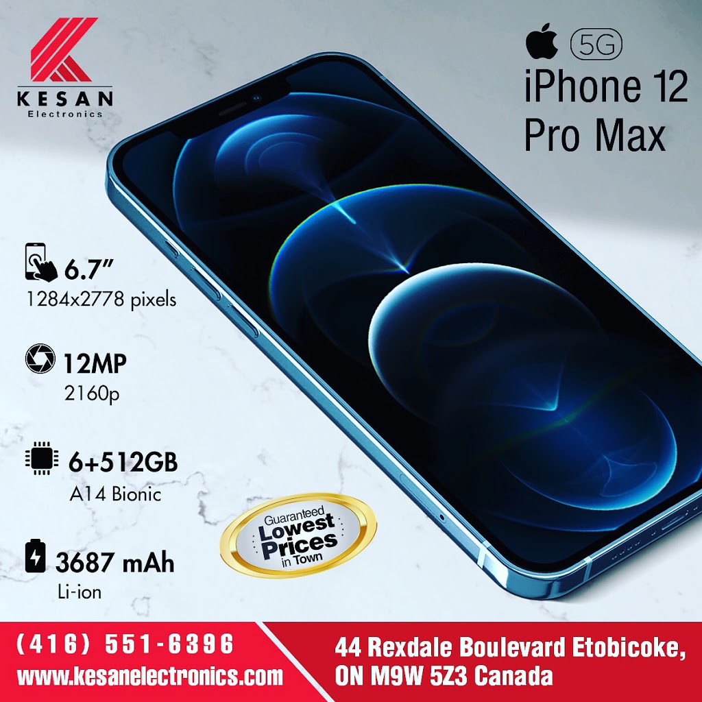 Kesan Electronics | 44 Rexdale Blvd, Etobicoke, ON M9W 5Z3, Canada | Phone: (416) 551-6396