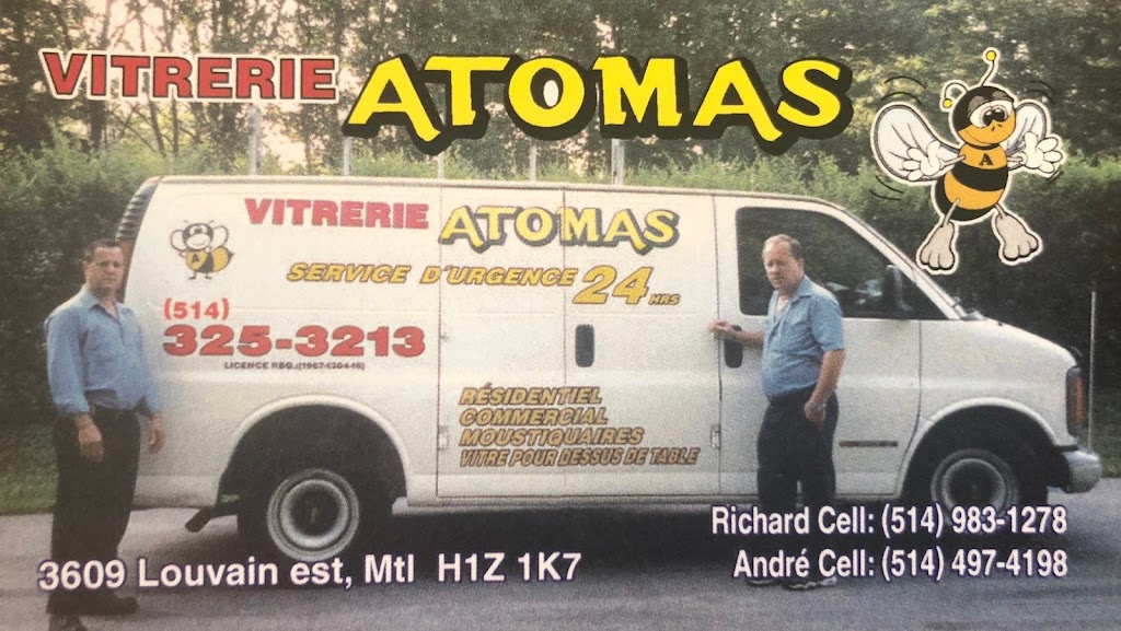 Vitrerie Atomas Inc | 1749 Croissant Duland, Mascouche, QC J7L 1S6, Canada | Phone: (514) 325-3213