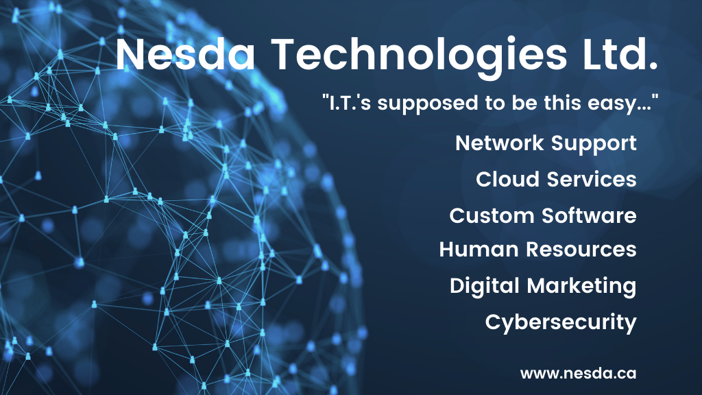 Nesda Technologies | 250 Sidney St, Belleville, ON K8P 3Z3, Canada | Phone: (613) 966-5593