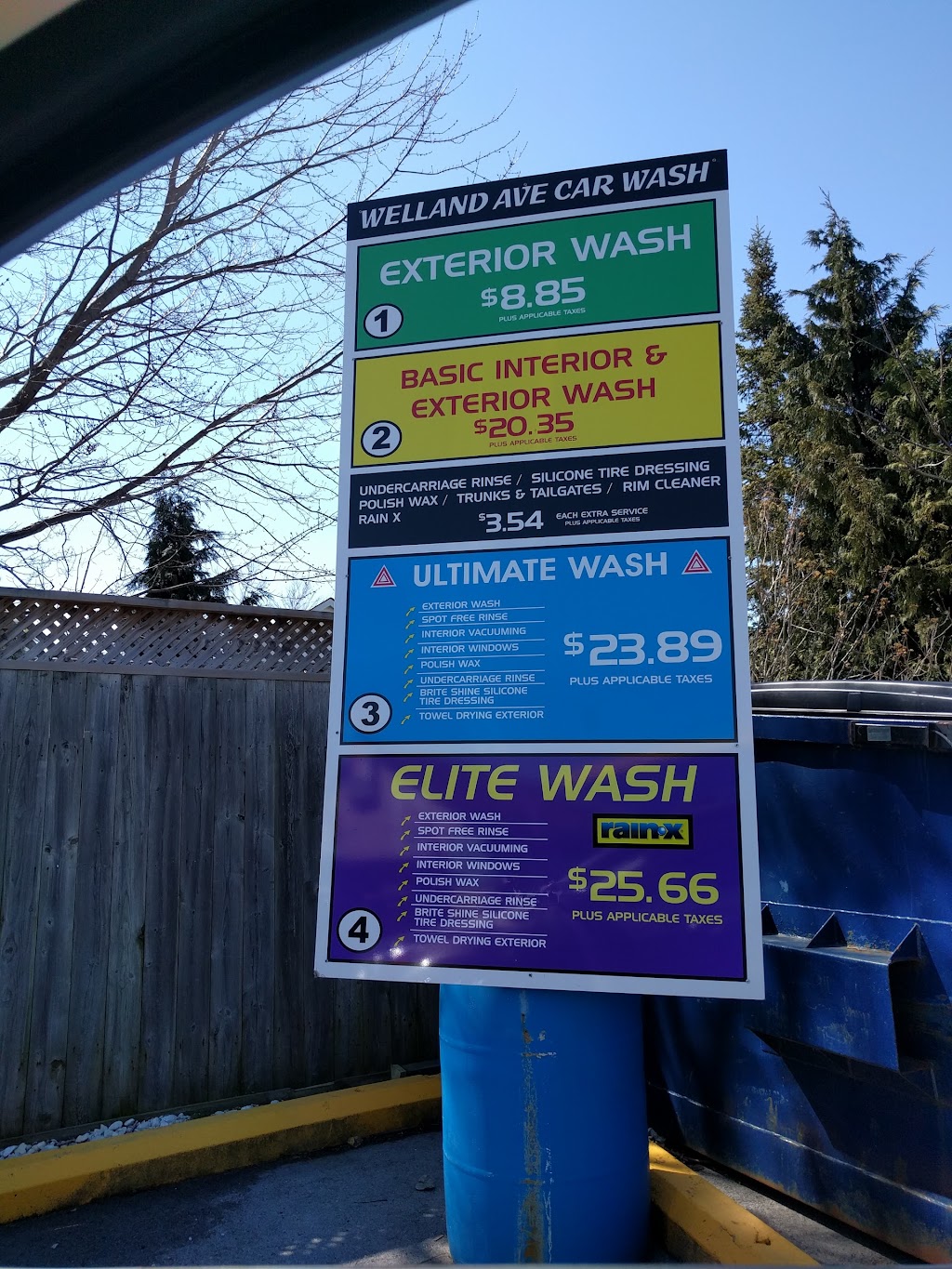 Welland Avenue Car Wash Ltd. | 272 Welland Ave, St. Catharines, ON L2R 2P8, Canada | Phone: (905) 682-2143