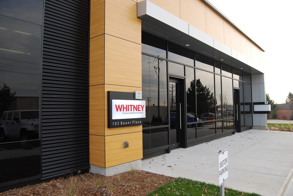 Whitney Commercial Real Estate Services | 103 Bauer Pl Suite 2, Waterloo, ON N2L 6B5, Canada | Phone: (519) 746-6300