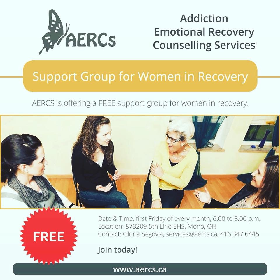 Addiction Emotional Recovery Counselling Services | 873209 5 Line E, Orangeville, ON L9W 6A4, Canada | Phone: (519) 943-1435