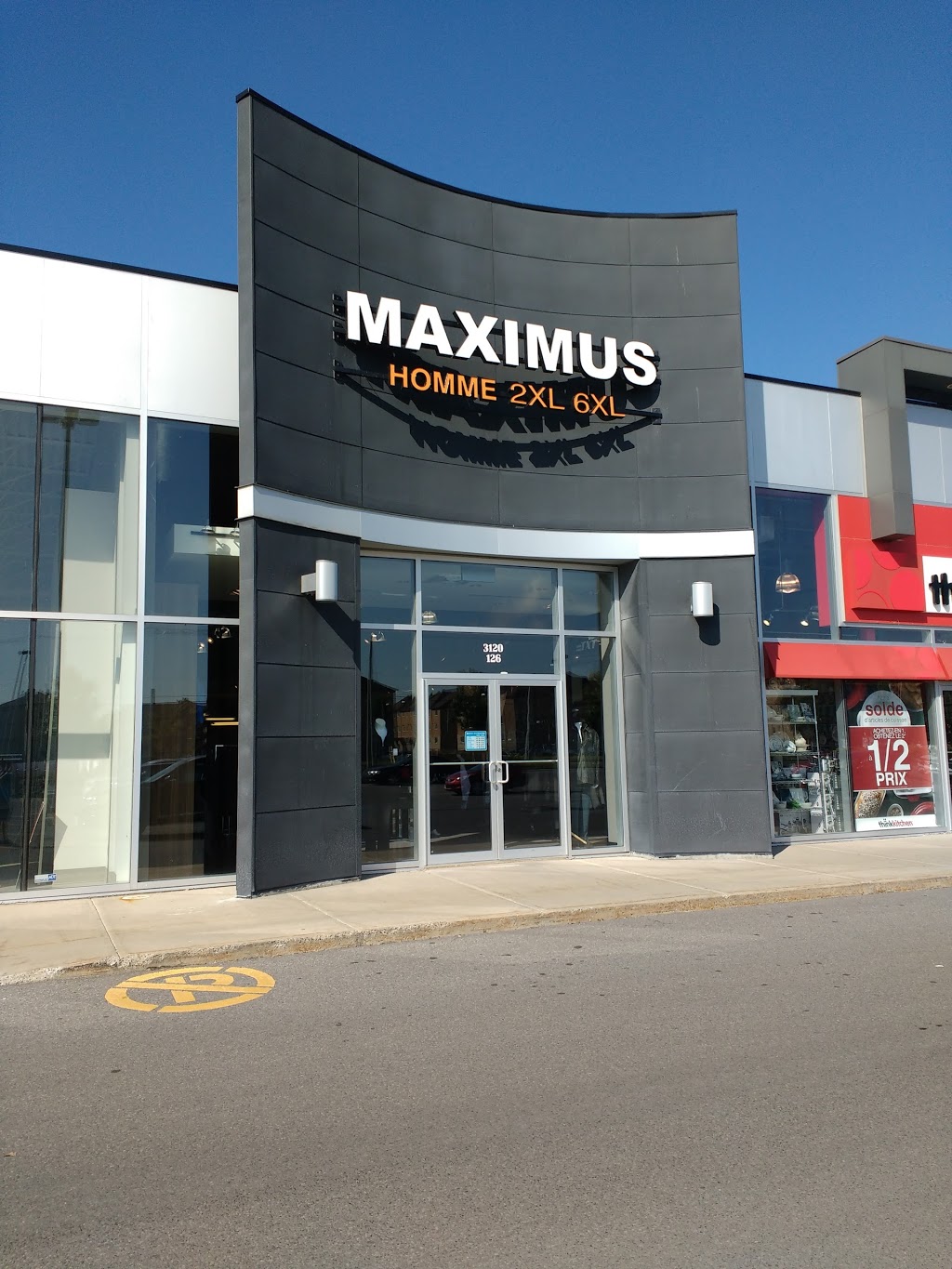 Maximus Homme 1XL à 6XL Vaudreuil-Dorion | 3120 Boulevard de la Gare, Vaudreuil-Dorion, QC J7V 0J5, Canada | Phone: (450) 897-0388