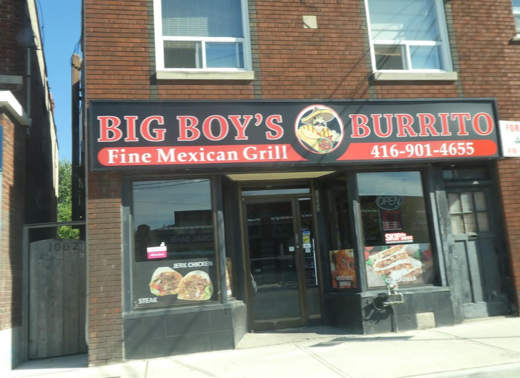 Big Boys Burrito | 1062 Kingston Rd, Scarborough, ON M1N 1N4, Canada | Phone: (416) 901-4655