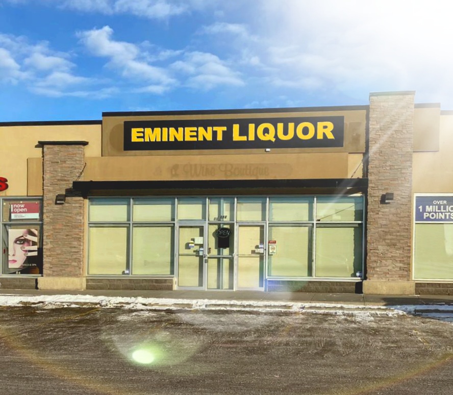 Eminent Liquor Store | 100 Ranch Market #105, Strathmore, AB T1P 0A8, Canada | Phone: (403) 901-0521