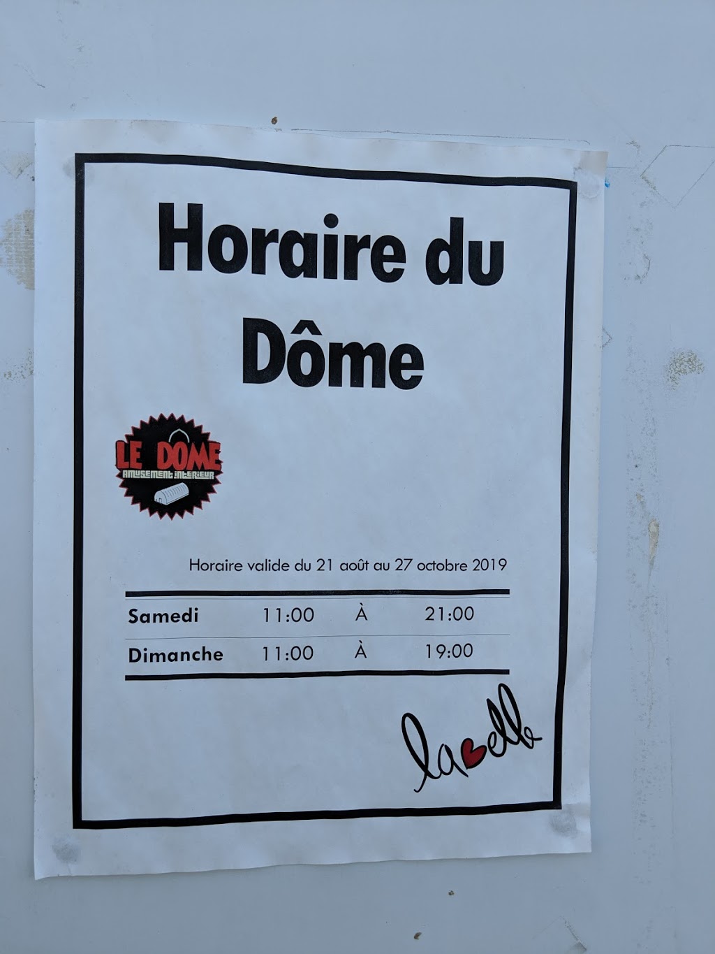 Skate parc Le Dôme | Rue des Loisirs, Labelle, QC J0T 1M0, Canada | Phone: (819) 681-3371