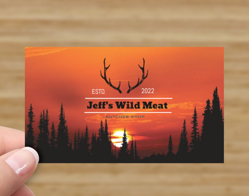 Jeffs Wild Meat | 19 Thomasburg Rd, Thomasburg, ON K0K 3H0, Canada | Phone: (613) 827-6452