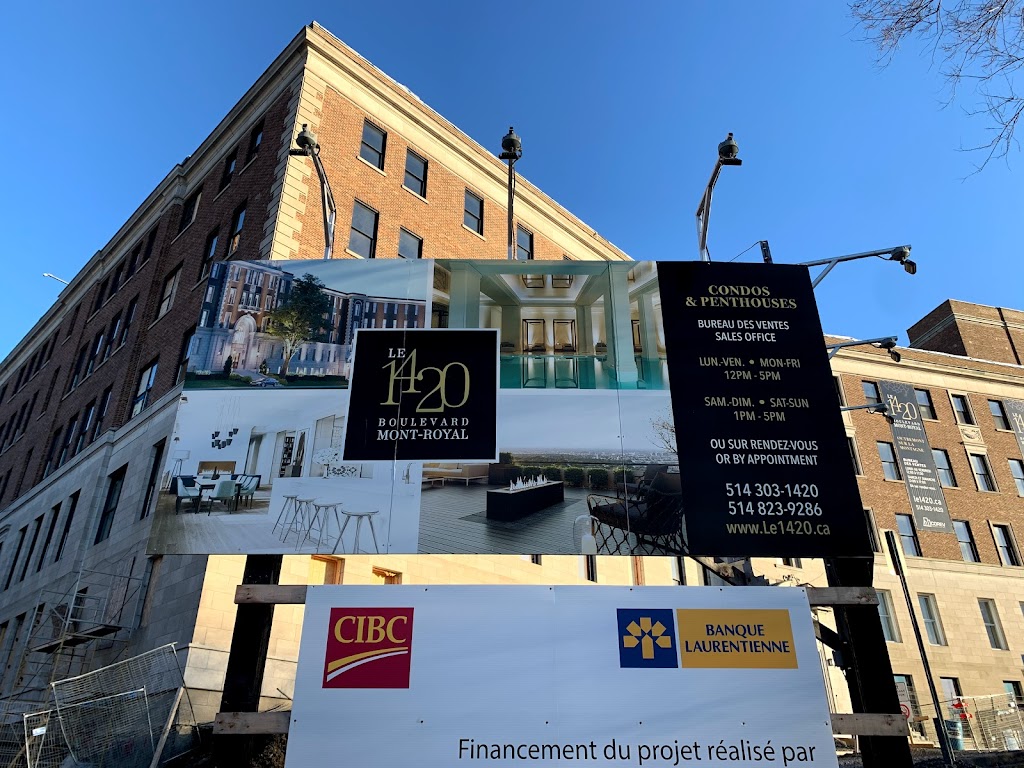 Outremont sur la montagne | 4P3, 1420 Bd du Mont-Royal, Outremont, QC H2V 4P3, Canada | Phone: (514) 303-1420