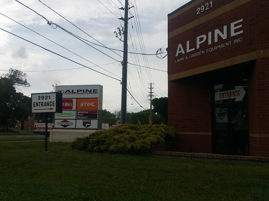 Alpine Lawn & Garden Equipment Inc. | 2921 Kennedy Rd, Scarborough, ON M1V 1S9, Canada | Phone: (416) 292-8900