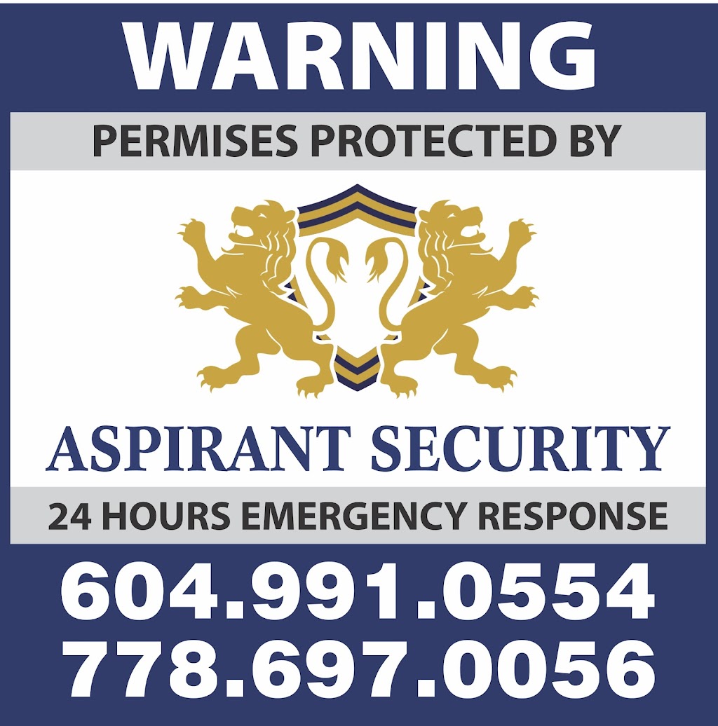 Aspirant Security Services Ltd. | 46346 Brooks Ave, Chilliwack, BC V2P 1C5, Canada | Phone: (778) 697-0056