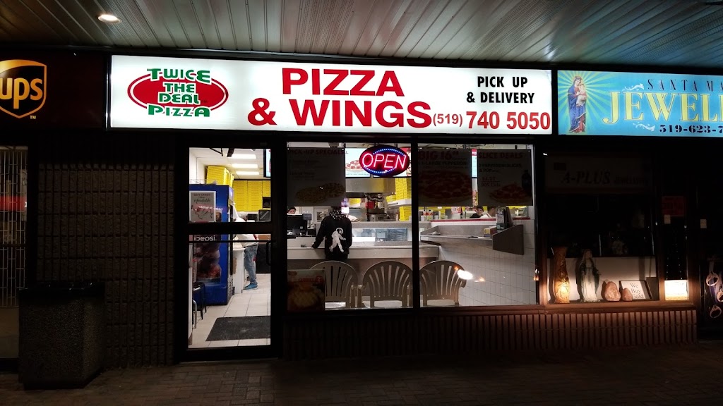 Twice The Deal Pizza | 250 Dundas St S, Cambridge, ON N1R 8A8, Canada | Phone: (519) 740-5050