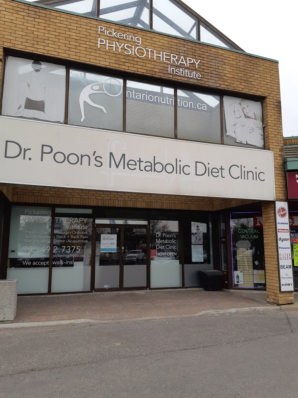 Dr. Poons Metabolic Diet Clinic | 375 Kingston Rd, Pickering, ON L1V 1A3, Canada | Phone: (905) 509-6888