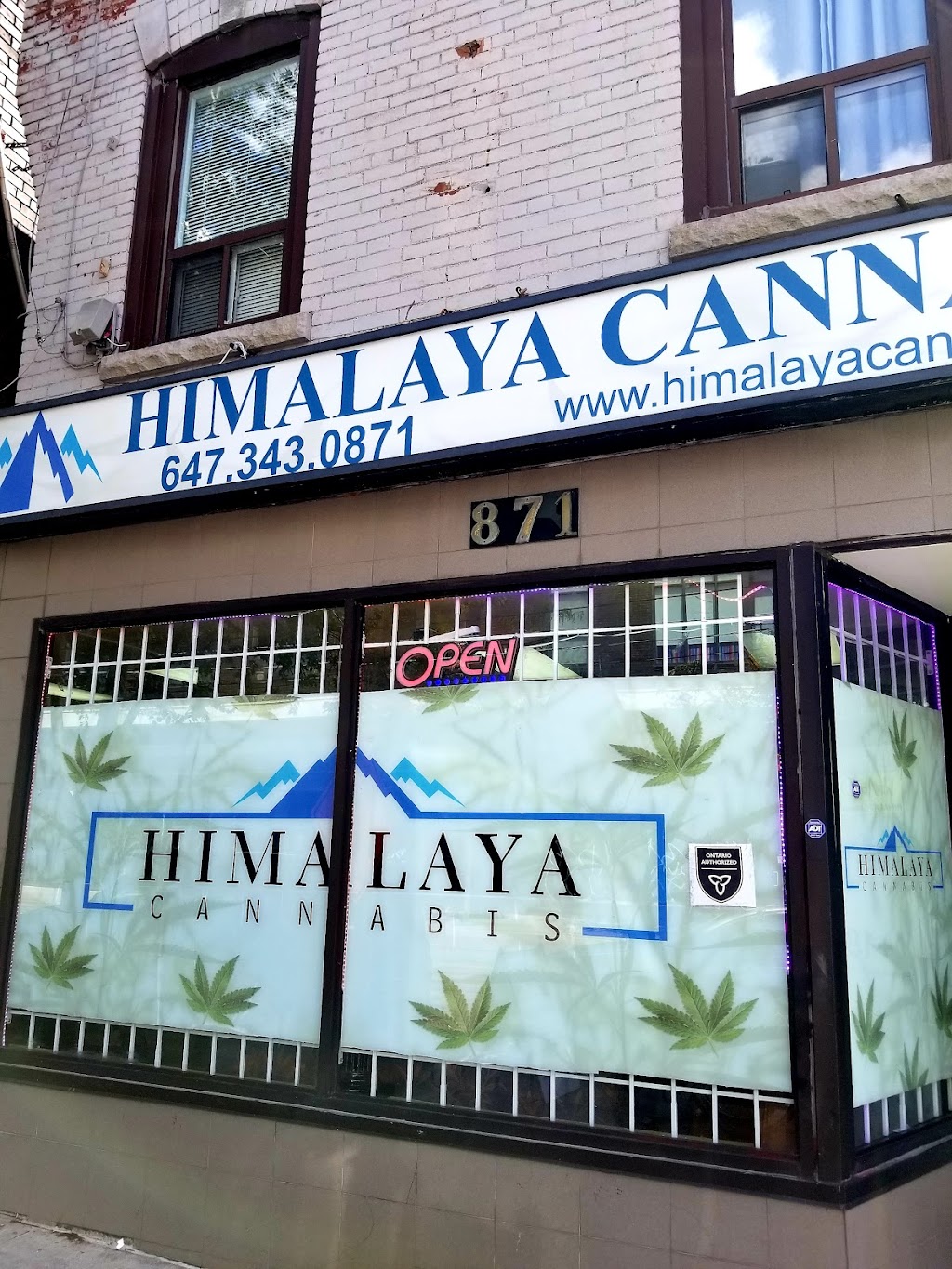 HIMALAYA CANNABIS | 871 Dundas St W, Toronto, ON M6J 1V6, Canada | Phone: (647) 343-0871