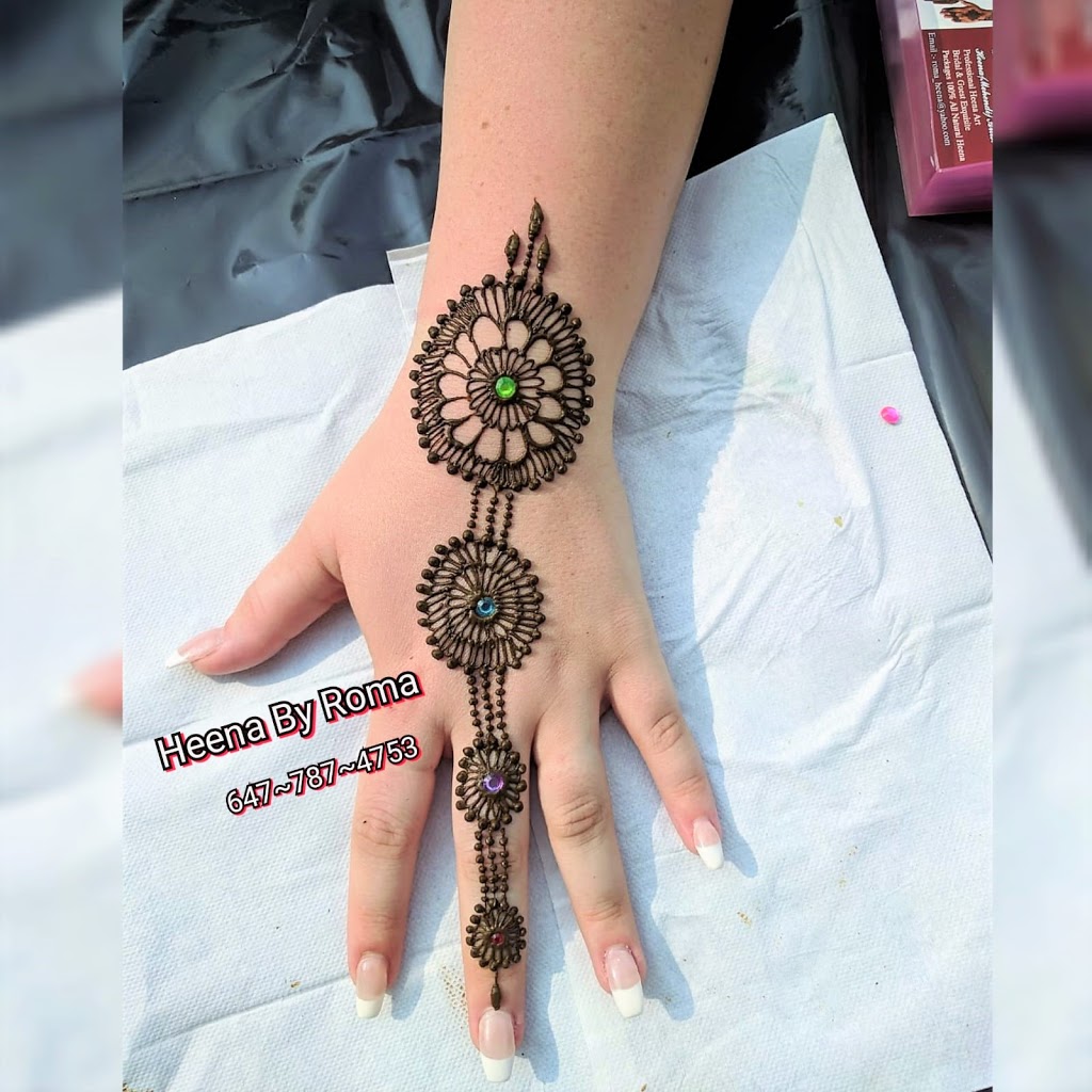 Henna Mehndi Artist-Art Service -Henna Art By Roma | Raybeck Ct, Brampton, ON L6Y 0K1, Canada | Phone: (647) 787-4753