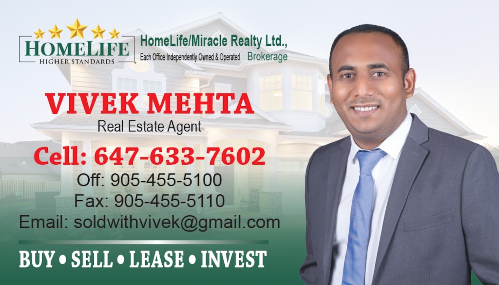 Realtor Vivek Mehta | 88 Worthington Ave, Brampton, ON L7A 2A3, Canada | Phone: (647) 633-7602