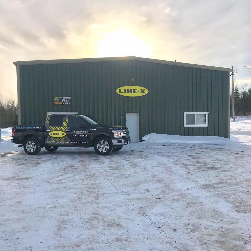 Line-X Miramichi | 51 Harris St, Miramichi, NB E1V 4A6, Canada | Phone: (506) 773-9628