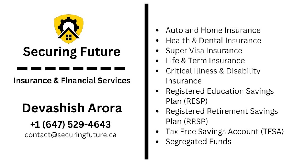 Securing Future | 158 Fifth Ave, Brantford, ON N3S 1A2, Canada | Phone: (647) 529-4643