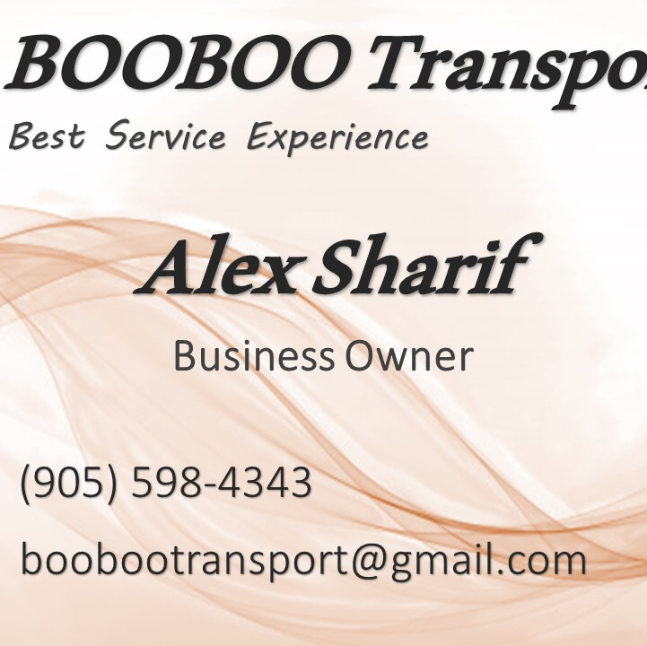 Booboo transport inc. | 9 Aubrey Ave, Richmond Hill, ON L4E 1A4, Canada | Phone: (905) 598-4343