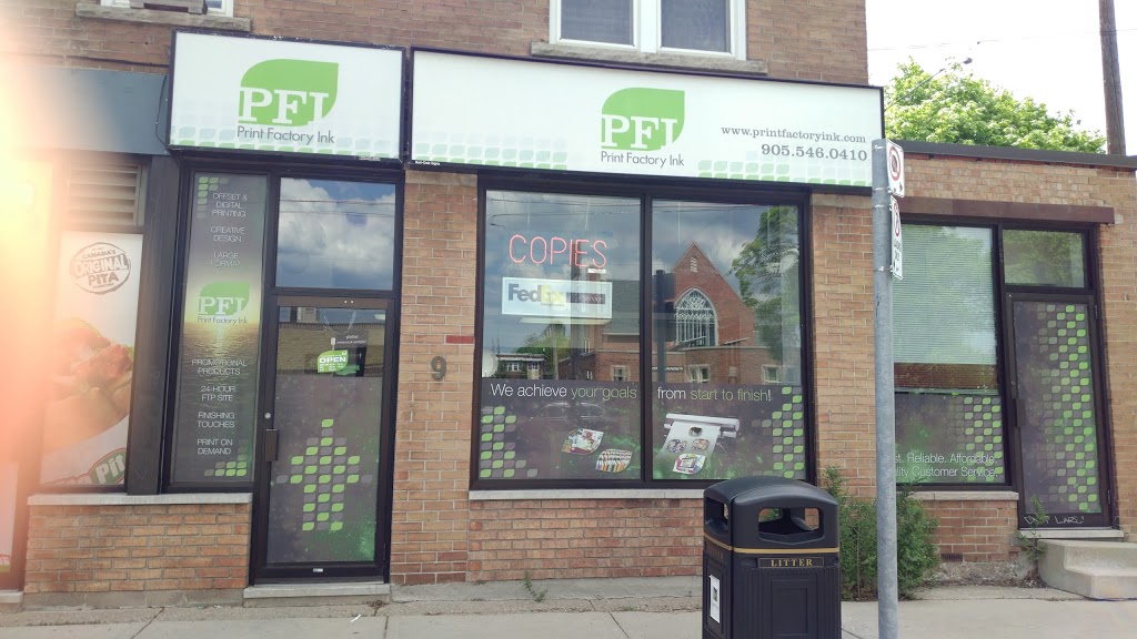 Print Factory Ink | 9 Sterling St, Hamilton, ON L8S 4H6, Canada | Phone: (905) 546-0410