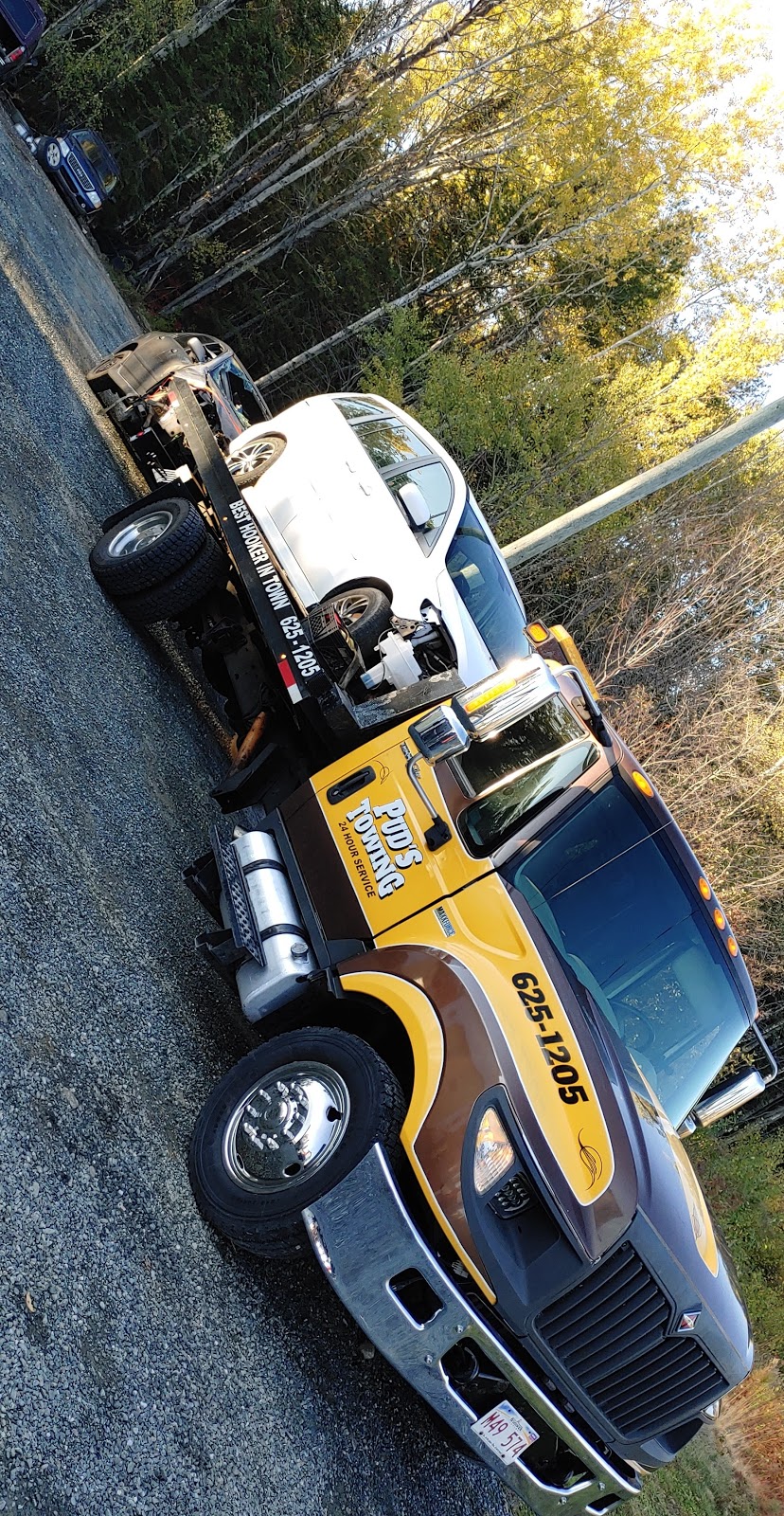 Puds Towing | 5605 New Brunswick 108 Derby Junction Derby, Miramichi, NB E1V 5B4, Canada | Phone: (506) 625-1205