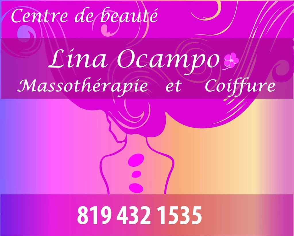 Centre de beauté Lina Ocampo ( massothérapie - coiffure) | 1471 Rue Molinari, Sherbrooke, QC J1N 0Z2, Canada | Phone: (819) 432-1535