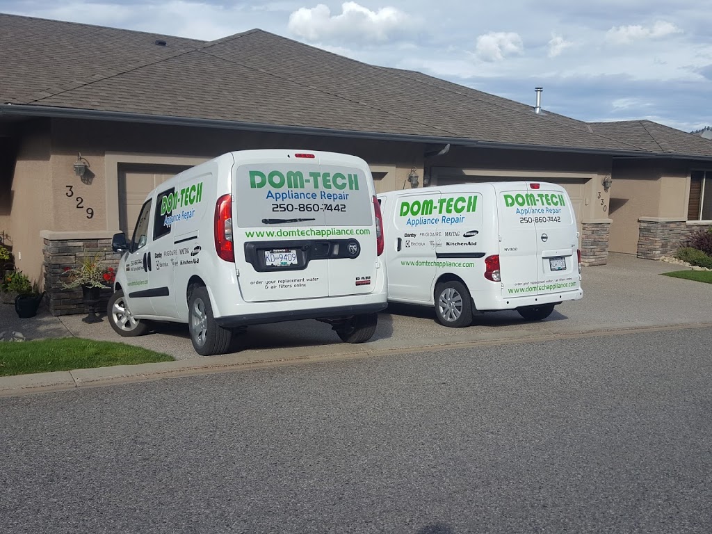 Dom-Tech Refrigeration & Appliance Repair | 1748 Springfield Road, Kelowna, BC V1Y 5V6, Canada | Phone: (250) 860-7442